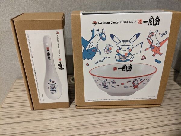 レンゲ ミニどんぶり ポケモンセンター フクオカ 限定 博多 一風堂