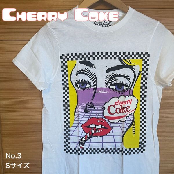 【新品】チェリコーク メンズS コカコーラTシャツ Cherry coke 半袖Tシャツ アメカジ