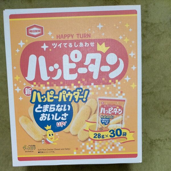 食品 お菓子 亀田製菓 ハッピーターン BOX 28g×30袋