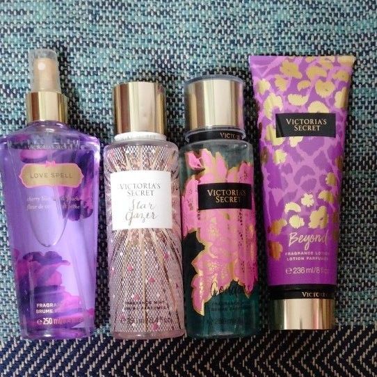 【4本セット】 ヴィクトリアシークレット フレグランス ローション ボディミスト ボディクリームVICTORIA'S SECRET