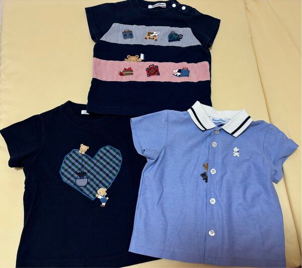 ファミリア 半袖Tシャツ 80
