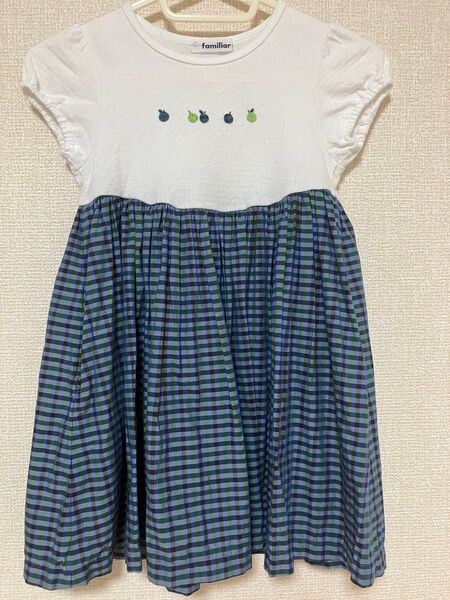 ファミリア 半袖ワンピース 110