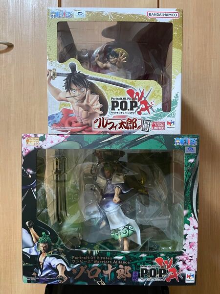 ワンピース ルフィ太郎 ゾロ十郎 POP フィギュア