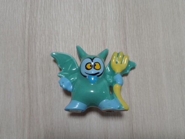 ミニデーモン 陶器人形 フィギュア エニックス ドラゴンクエスト ENIX スライムシール付 レア