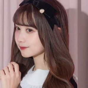 pium ピウム ドールリボンビジューカチューシャ