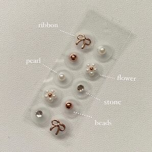 耳ツボジュエリー ピンクゴールド pinkgold 非アレルギー