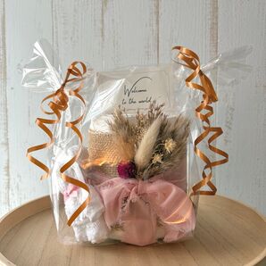 おむつケーキ オーガニック S sakura 出産祝い 男の子 女の子 ナチュラル