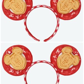 ディズニーランド カチューシャ ワッフル 2点セット