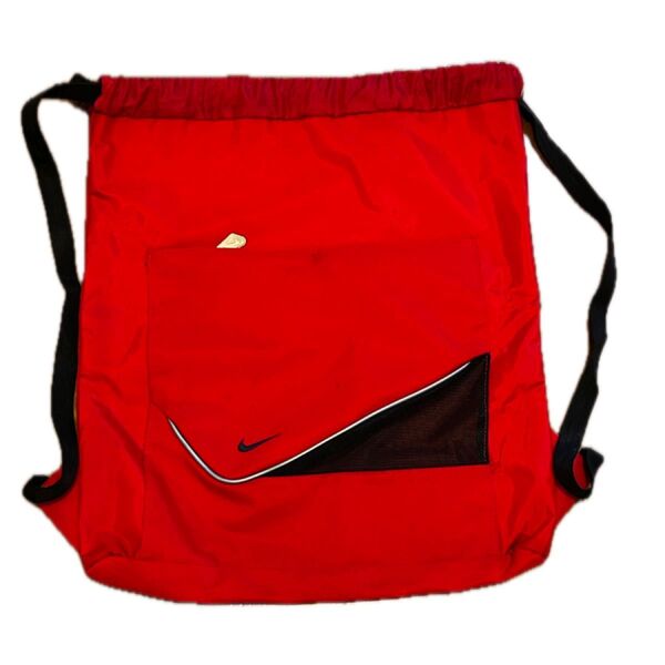 90s 白タグNIKE ナップサックarchiveテック系y2kヴィンテージ古着 ショルダーバッグ