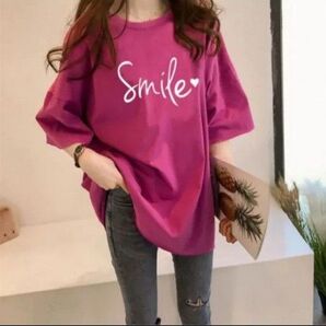 セール☆TシャツMサイズ ローズ 白 半袖Tシャツ シンプル 新品未使用 レディース 夏