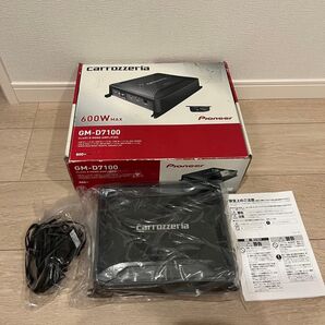 未使用品!! カロッツェリア GM-D7100 アンプ