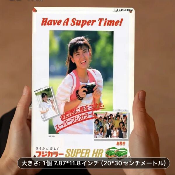 FUJI FILM ブリキ看板 南野陽子