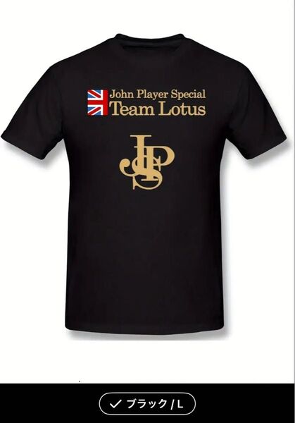 L LサイズJohn Player Special Team Lotus Tシャツ ブラック