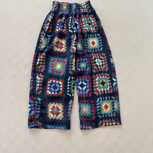 GO TO HOLLYWOOD ビンテージグランパッチプリント ロングパンツ ボトムス キッズ ズボン