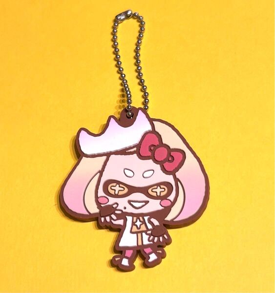スプラトゥーン サンリオ スペシャル ラバー マスコット ヒメ ガチャ キーホルダー