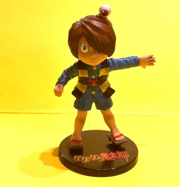 ゲゲゲの鬼太郎 ゲゲゲのアニメコレクション 鬼太郎 目玉のおやじ付きバージョン フィギュア