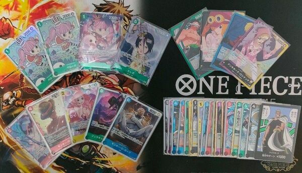 ワンピースカードゲーム 師弟の絆 まとめ売り ペローナ たしぎ パラレル sr