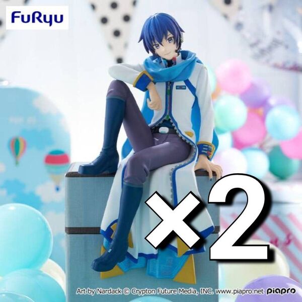※新作 送料無料 2個セット 初音ミクシリーズ ぬーどる ストッパー フィギュアーKAITOーカイト