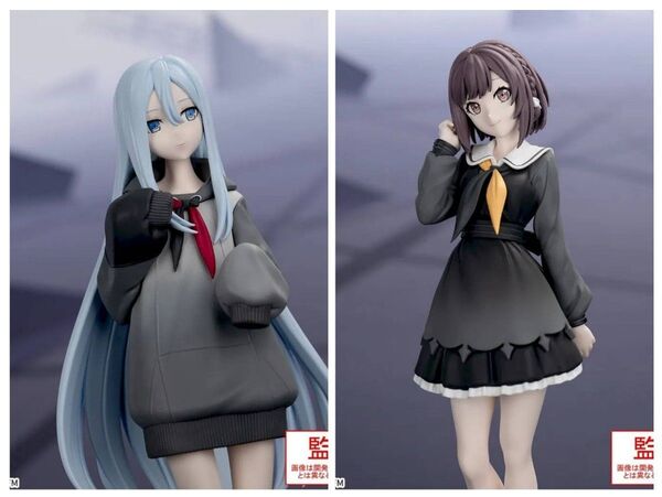 ※残少 新作 送料無料 2個セット プロジェクトセカイ カラフルステージ! 初音ミク Desktop 東雲絵名 宵崎奏 フィギュア