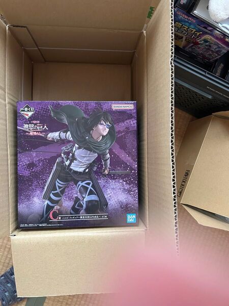 新品 未開封 一番くじ 進撃の巨人 地鳴らし C賞 ハンジ ゾエ フィギュア 調査兵団14代団長 1番くじ 地ならし