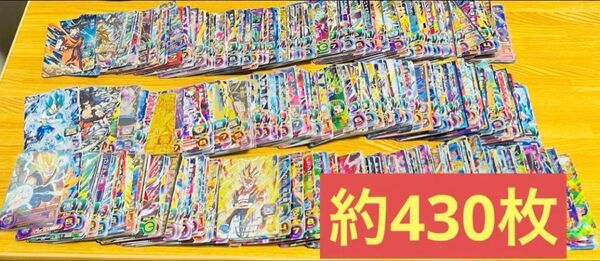 ドラゴンボールヒーローズ CP.SR.P 430枚まとめ売り 引退品