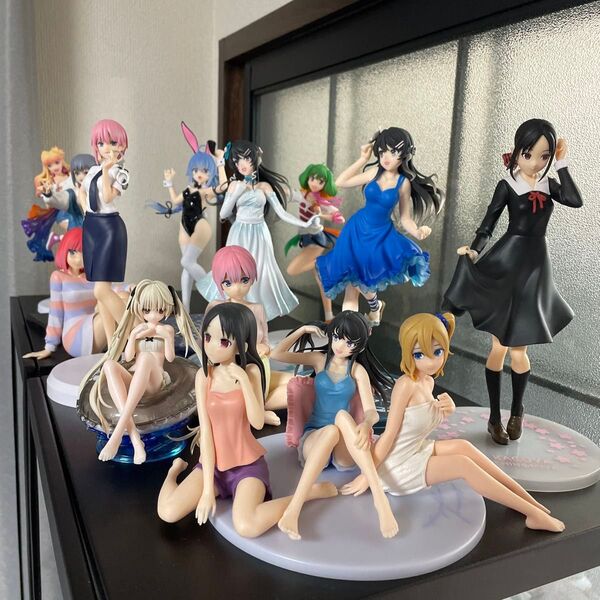 フィギュア まとめ売り かぐや 五等分の花嫁 青ブタ マクロスf 他14点
