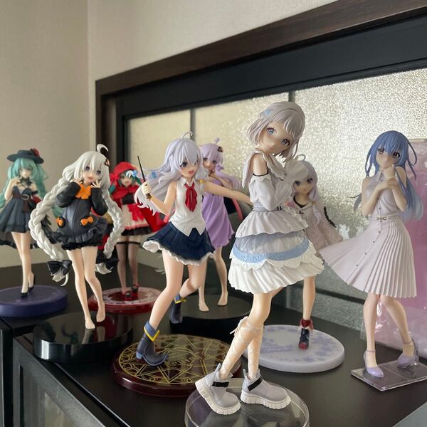フィギュア まとめ売り 鈴木羽那 葛城リーリヤ イレイナ ミク 結月 紲星 8点