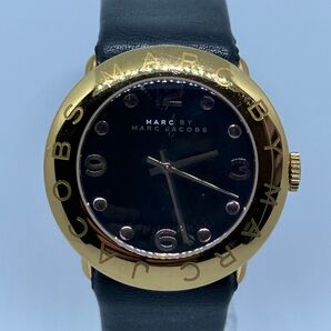 MARC BY MARCJACOBS MBM1225 マークジェイコブス レザーベルト 稼動品 アナログ 腕時計