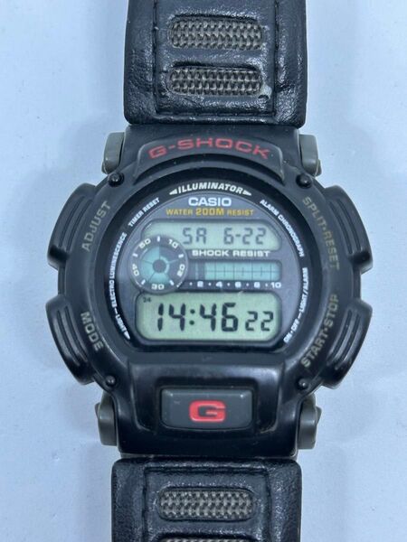 CASIO G-SHOCK DW-9000 ② 6/21新品電池交換済 カシオ ジーショック ベルト劣化有り 1659