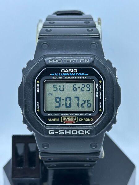 CASIO G-SHOCK DW-5600E 取扱説明書 保証書付き カシオ ジーショック 稼働品 ゆうパケットプラス発送