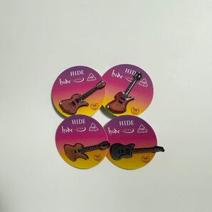 hide ピンズ ギター コレクション 4個セット