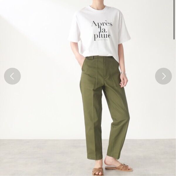 THE SHOP TK ◆【洗濯機で洗える】コットンロゴTシャツ