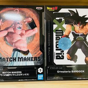 【新品未開封】G×materia バーダック & MATCH MAKERS 魔人ブウ ドラゴンボール フィギュア