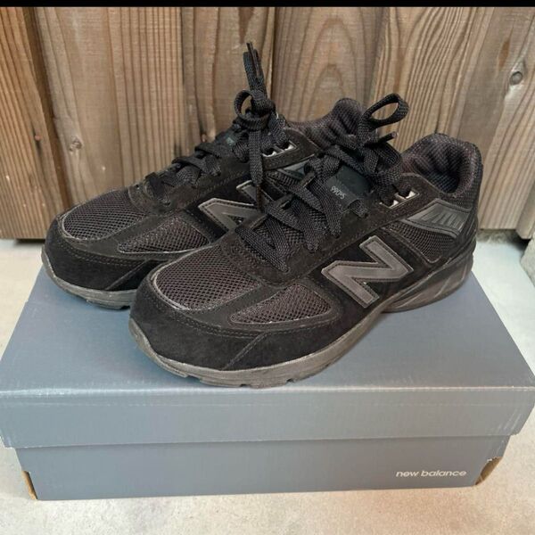 美品!New Balance 990nr5ブラックスニーカー