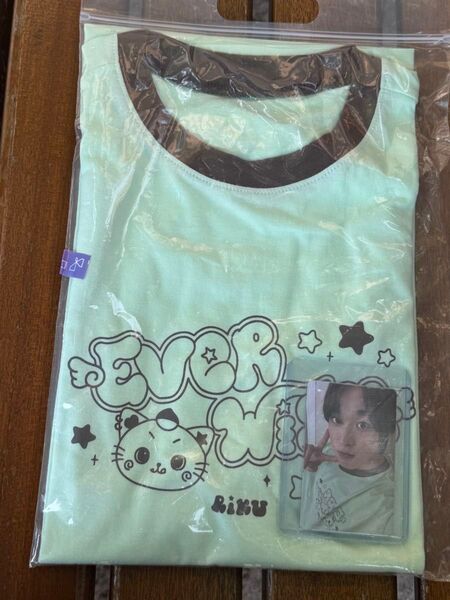 NCT WISH エバーランド Tシャツ 特典 トレカ リク
