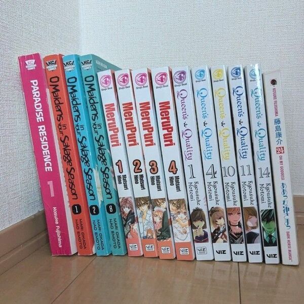 英語版 漫画 まとめ売リ 14冊
