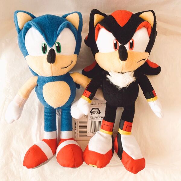 ソニック・ザ・ヘッジホッグ M ぬいぐるみ シャドウ ソニック SEGA セガ プライズ 新品 アミューズメント景品 タグ付き