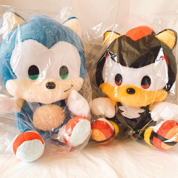 SONIC FRIENDS ぬいぐるみ シャドウとソニック ソニックフレンズ ソニックザヘッジホッグ シャドウ M shadow