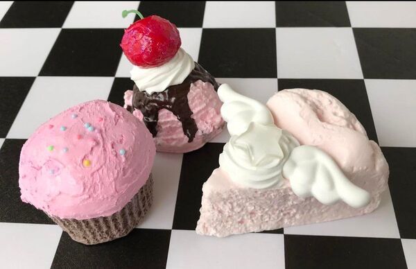 フェイクスイーツ ケーキ アイス カップケーキ 食品サンプル