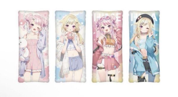 GiGO限定 HIMEHINA ビッグクッション 4種コンプ クリアファイル付き