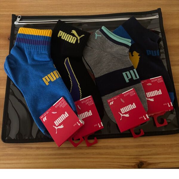 PUMAキッズ靴下4足 19〜21㎝