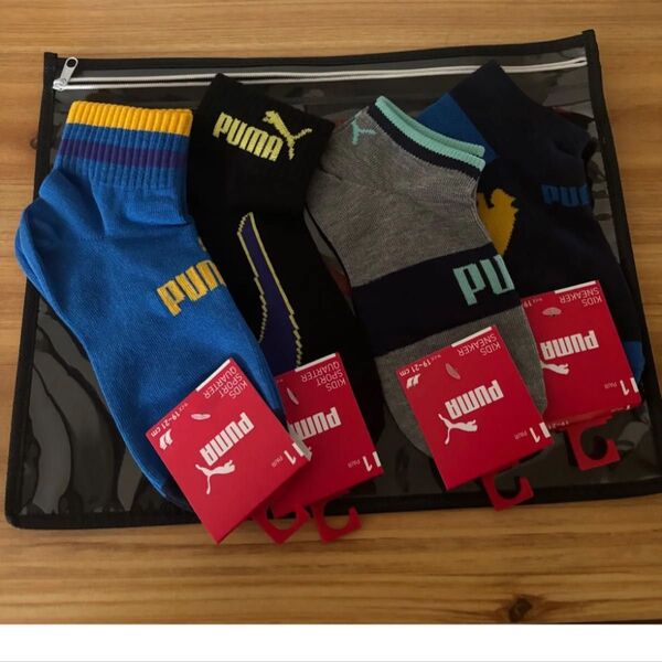 PUMAキッズ靴下4足 19〜21㎝