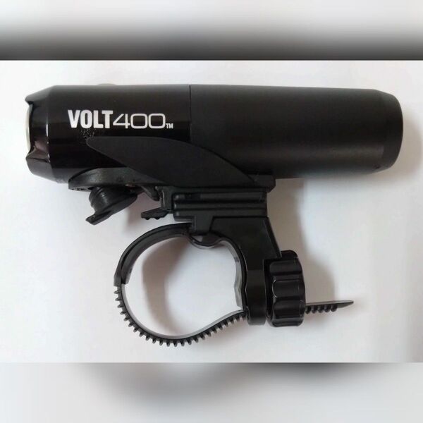 CATEYE USB充電式LEDライト VOLT400 ブラック フロントライト