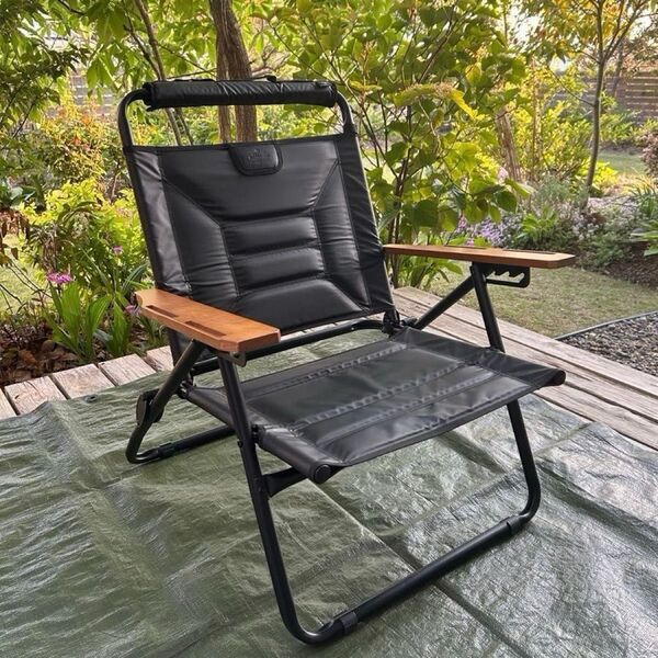 AS2OV RECLINING LOW ROVER CHAIR アッソブ リクライニング ロー ローバーチェア ブラック