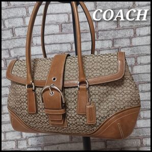 COACH コーチ 6821 ソーホー ミニシグネチャー フラップ サッチェル