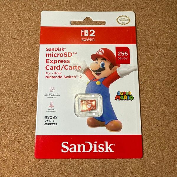 SanDisk microSD Express Card 256GB for Nintendo Switch 2