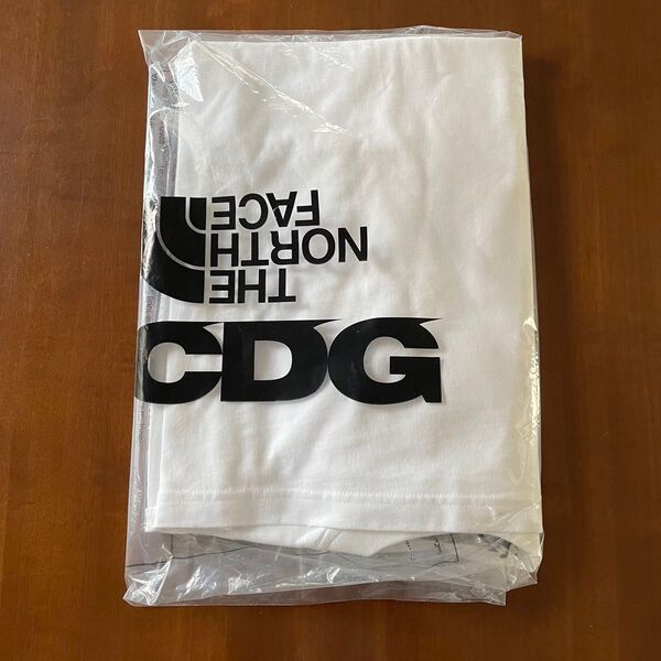 ノースフェイス コムデギャルソン CDG Tシャツ M ホワイト 新品未使用