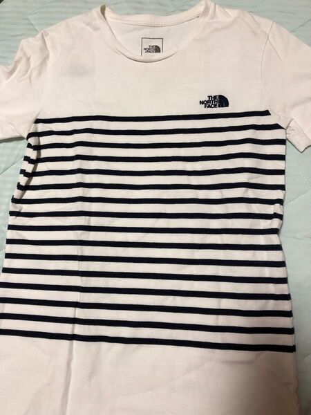 THE NORTH FACE ストライプ Tシャツ 半袖M