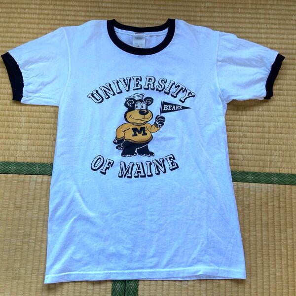 anvil リンガーTシャツ University of MaineメンズS