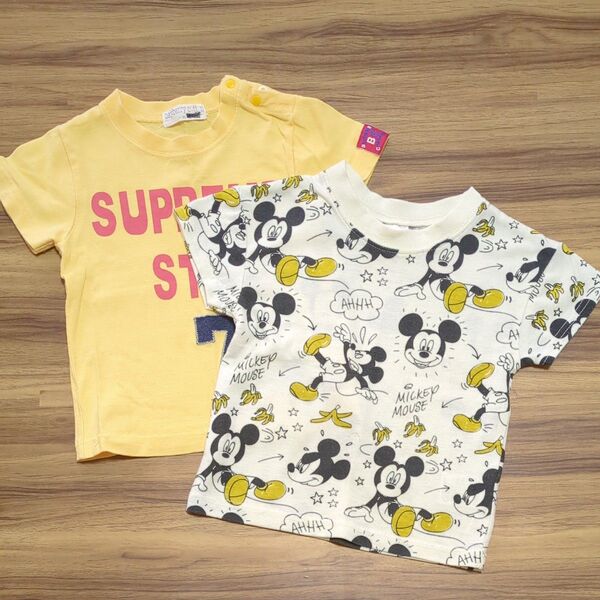 95 ミッキー Tシャツ 2枚セット